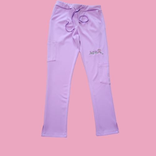 Lavender Journey Scrub Pants