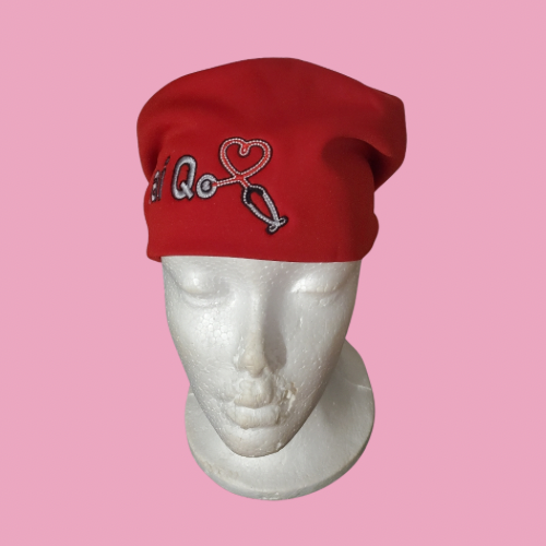 Hot Red Scrub Hat
