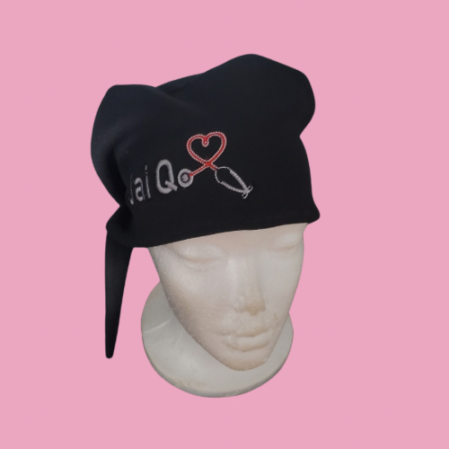 Black Scrub Hat