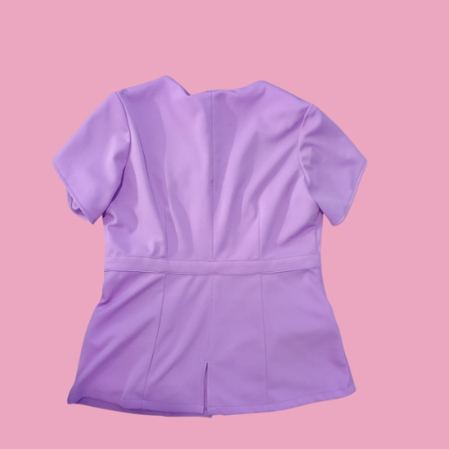 Lavender Journey Scrub Top